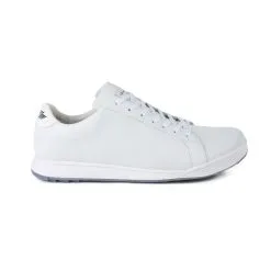 Straight Down Men's The Range V2 Golf Shoes - White